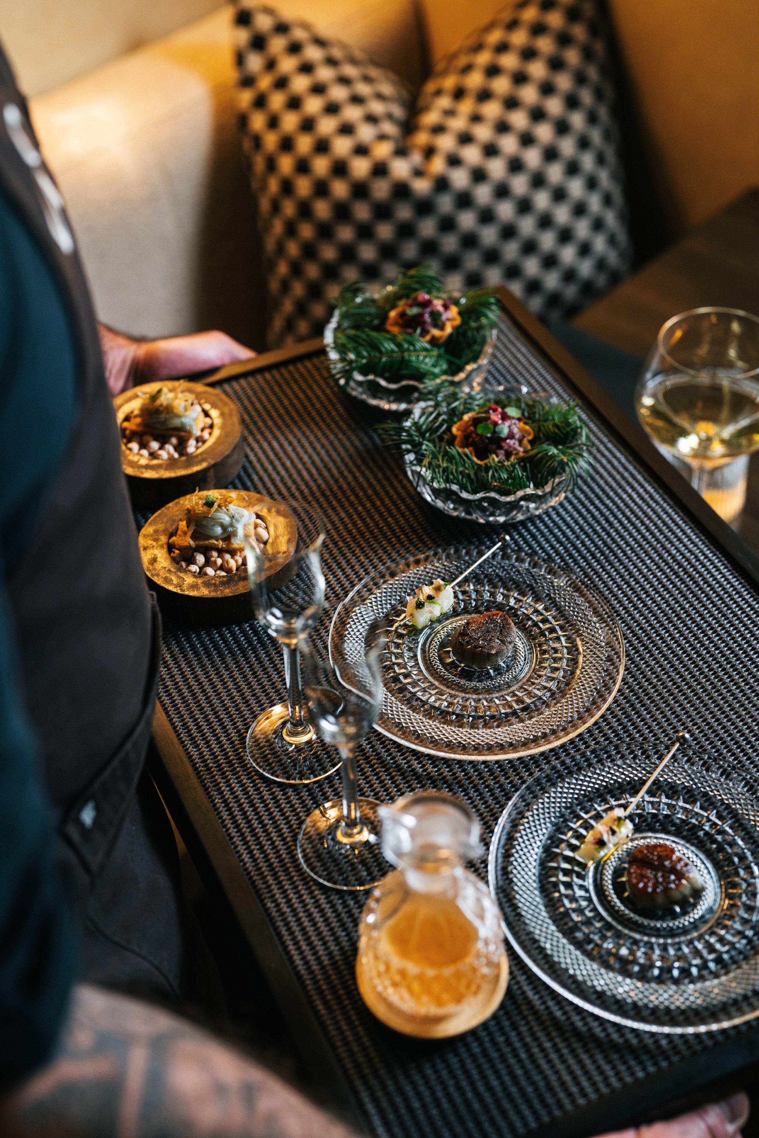 A table at TOAST & OAK