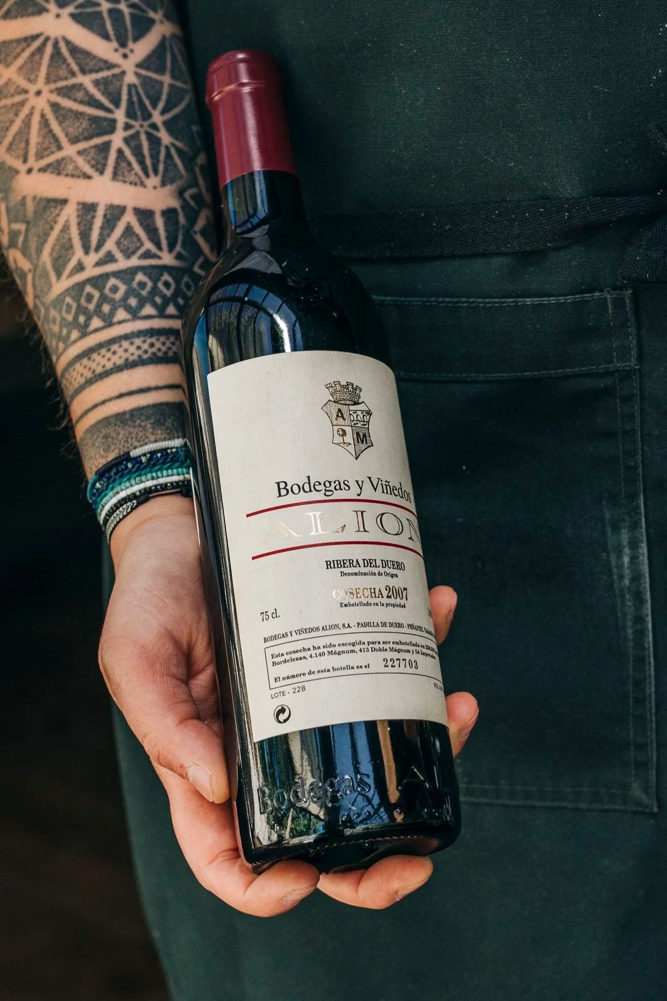 Tinto Fino, Bodegas y Viñedos Alión 2007